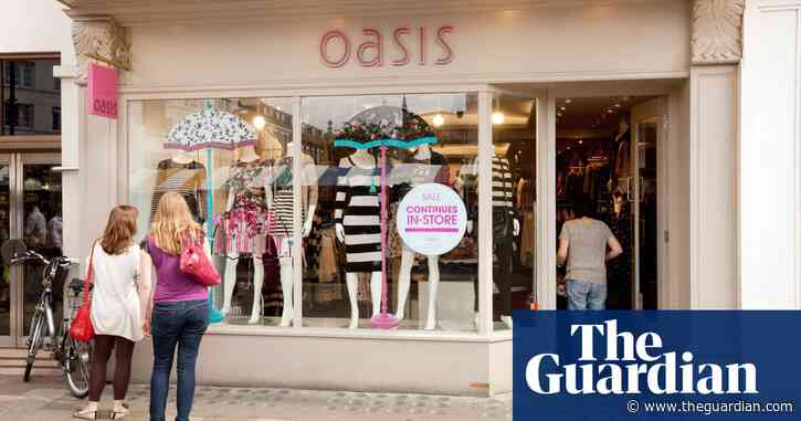 Oasis and Warehouse close to collapsing into administration
