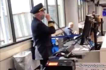 United captain thanks medical staff helping in coronavirus fight before flight - New York Post