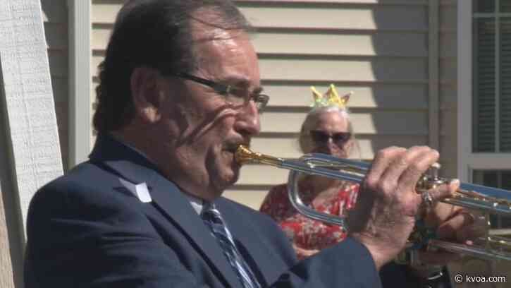 Curbside concert brings joy to seniors during coronavirus pandemic