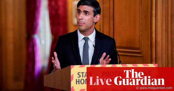 UK coronavirus live: Sunak warns of 'unprecedented challenge' as questions persist over economy and care homes