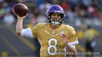 Kirk Cousins: Contract extension was a no-brainer