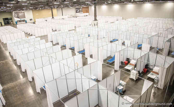 Columbus Convention Center Set Up as Alternate Care Center for COVID-19 Patients
