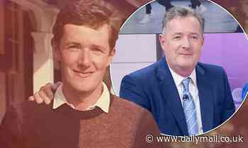 Piers Morgan shares throwback snap of himself as an 18-year-old trainee reporter 