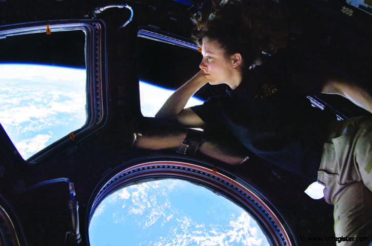 Focusing on the big picture — from 250 miles above the Earth