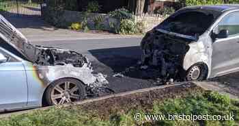 Cause of fire involving two cars 'thought to be deliberate'