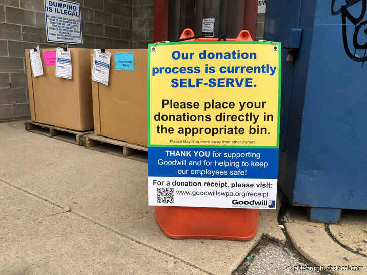 Coronavirus Changes: Goodwill Sets Up No-Contact, Self-Service Donation Areas