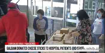 Galbani donates cheese sticks to hospital patients and staff