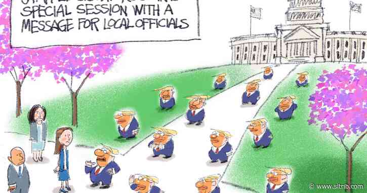 Bagley Cartoon: Power Grabbers