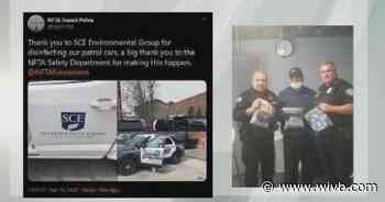 NFTA Transit police show thanks for supplies on Twitter