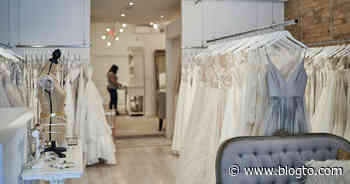 Toronto bridal stores are still trying to help brides get ready for their wedding - blogTO