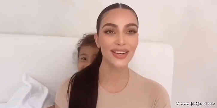 North West Adorably Crashes Mom Kim Kardashian's PSA About Social Distancing - Watch! (Video)