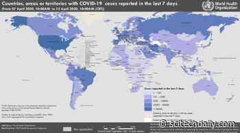 COVID-19 World Map: 1,773,084 Confirmed Cases; 207 Countries; 111,652 Deaths