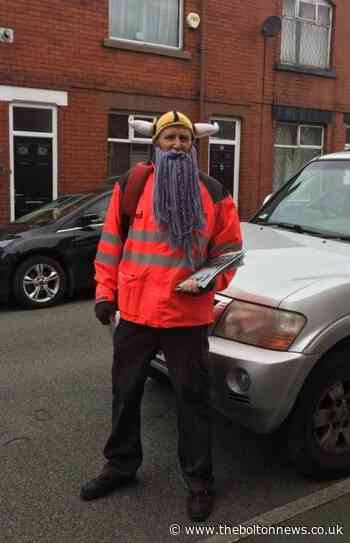 Postman cheers up residents by dressing up on round in Horwich
