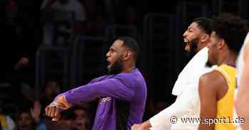 NBA: Los Angeles Lakers mit LeBron James & Anthony Davis stark - die Gründe - SPORT1
