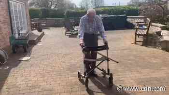 99-year-old veteran raises millions walking in his garden
