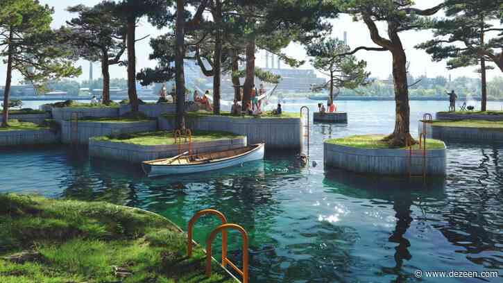 Marshall Blecher and Studio Fokstrot to build "parkipelago" of floating islands in Copenhagen