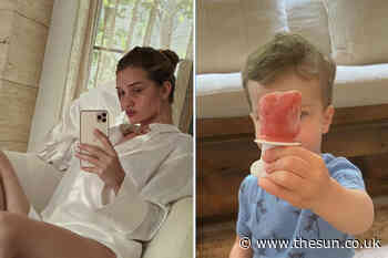 Rosie Huntington Whiteley shares rare snaps of her and Jason Statham’s son Jack as he blitzes a smoothie - The Sun