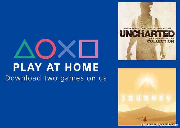 PS4 Uncharted The Nathan Drake Collection and Journey –  free until May 5th
