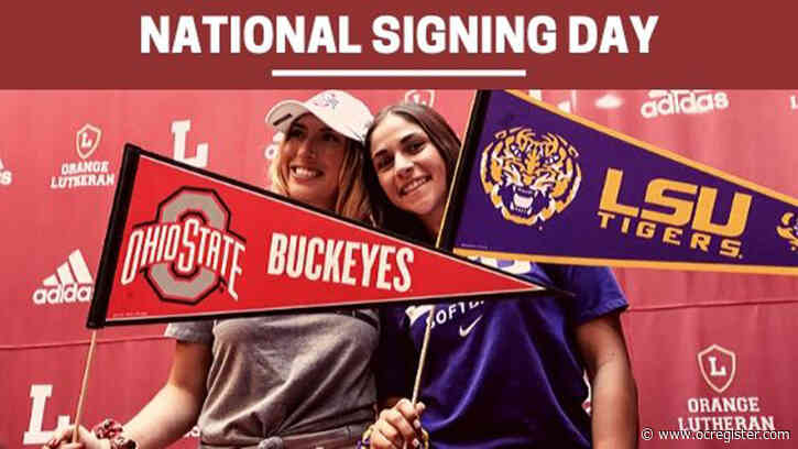 Spring Signing Day: Orange County athletes who signed and where they are going
