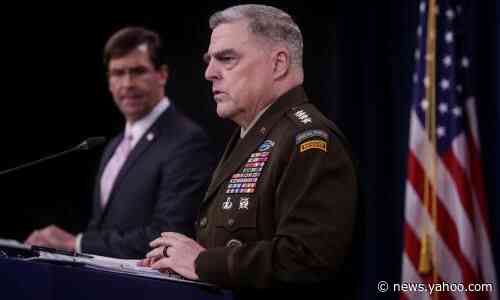 US military chief: 'Weight of evidence' that Covid-19 did not originate in a lab