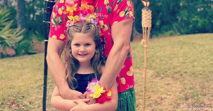 Hillary Scott and Husband Create Sweet 'Luau' (at Home!) After Daddy-Daughter Dance Is Canceled