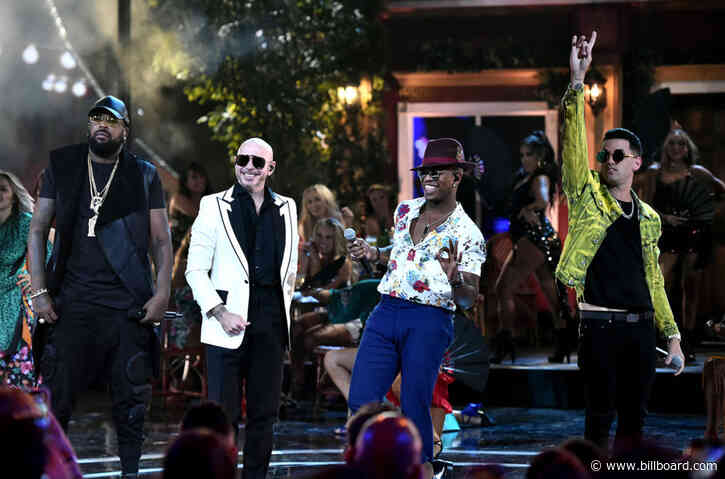 Pitbull, Ne-Yo, Lenier & El Micha’s ‘Me Quedaré Contigo’ Hits No. 1 on Latin Airplay Chart