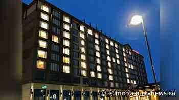 River Cree shares 7-storey message of 'HOPE' with Edmonton - CTV News Edmonton