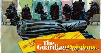 Steve Bell on shortages of PPE in the care sector – cartoon