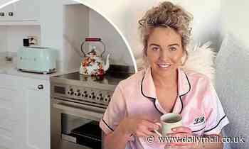 Lydia Bright shares a glimpse at her newly completed kitchen amid lockdown