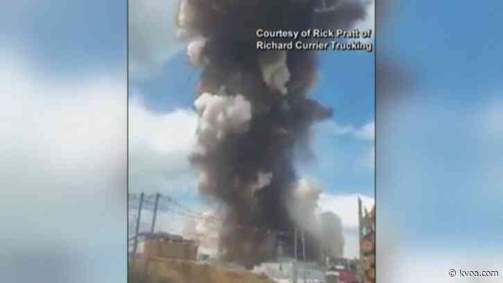 Papermill explodes in Maine