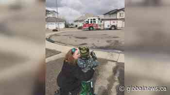 Lethbridge boy gets drive-by birthday surprise
