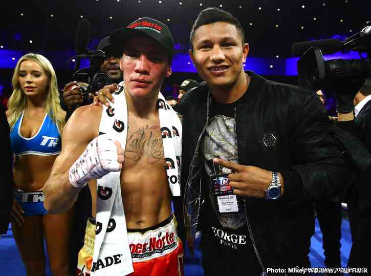 Miguel Berchelt Ready For All-Mexican Showdown Against Oscar Valdez