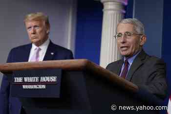 Column: The shaming of Anthony Fauci at Trump's news conference from hell