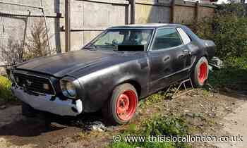 Ford Mustang stolen from Whyteleafe yard
