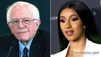 Senator Bernie Sanders joins Cardi B for a live chat