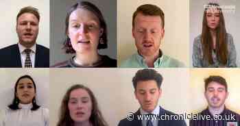 Watch Newcastle University junior doctors graduate online to join Covid-19 fight