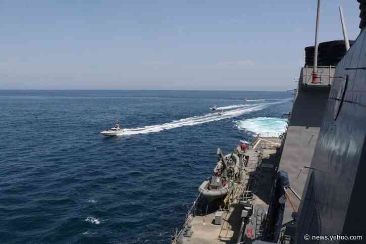 Iranian vessels come dangerously close to American military ships: U.S. military