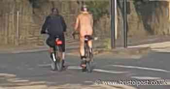 The naked cyclist who brought lockdown joy on his 70th birthday