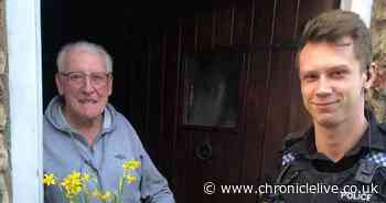 Thieves steal daffodils from pensioner's garden laid in memory of his wife