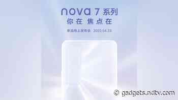 Huawei Nova 7 Series Launching on April 23, 50x Zoom Support Tipped