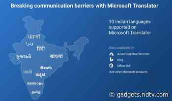Microsoft Translator Adds Support for Five More Indian Languages