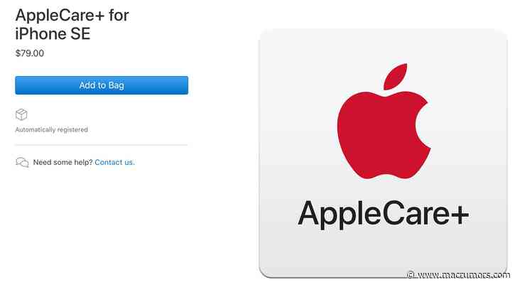 AppleCare+ for New iPhone SE Costs $79