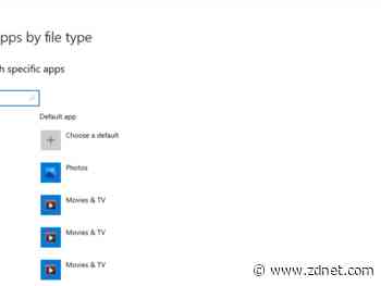 New to Windows 10: Picking default apps for file types is about to get easier