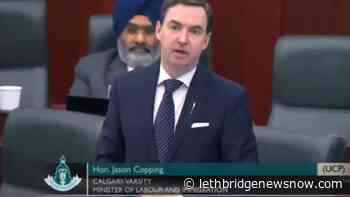Alberta Labour Minister clarifies COVID-19 job protection measures - Lethbridge News Now