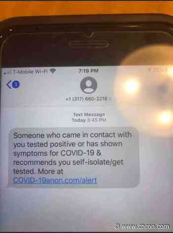 Police: Don't fall for text scam that says you've come in contact with someone who has COVID-19