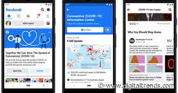 Facebook will alert you if you’ve seen coronavirus misinformation