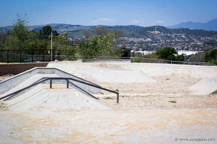 San Clemente skate park filled with sand to keep skaters at bay