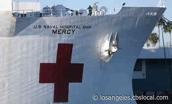 Coronavirus: USNS Mercy May Scale Back Medical Operations As Hospital Workloads Stabilize - CBS Los Angeles