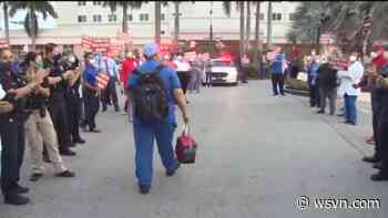 First responders give praise to Northwest Medical Center healthcare workers - WSVN 7News | Miami News, Weather, Sports | Fort Lauderdale