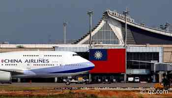 Medical goods from Taiwan are arriving stamped "China Airlines" - Quartz
